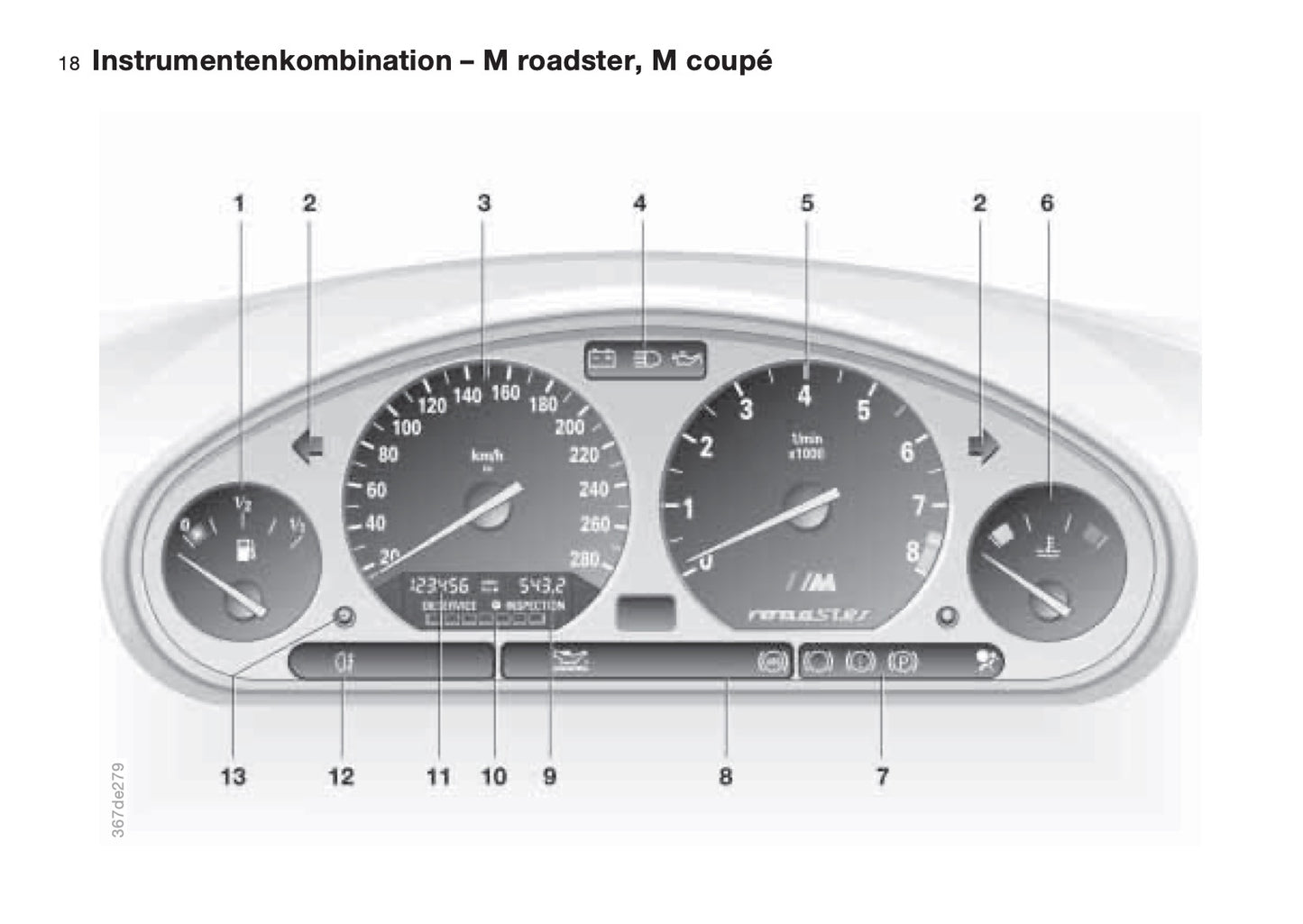 1997-1998 BMW Z3/Z3 M Owner's Manual | German