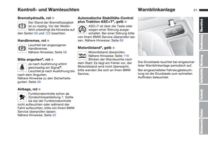 1997-1998 BMW Z3/Z3 M Owner's Manual | German