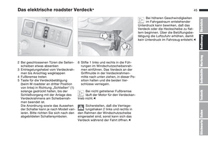 1997-1998 BMW Z3/Z3 M Roadster/Z3 M Coupé Owner's Manual | German