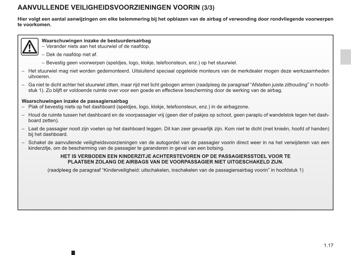 2012-2013 Renault Wind Owner's Manual | Dutch