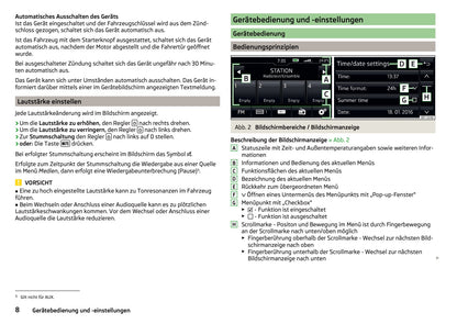 Skoda Swing Infotainment Bedienungsanleitung 2016