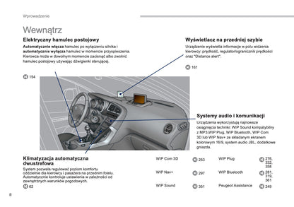 2013-2014 Peugeot 3008 HYbrid4 Bedienungsanleitung | Polnisch