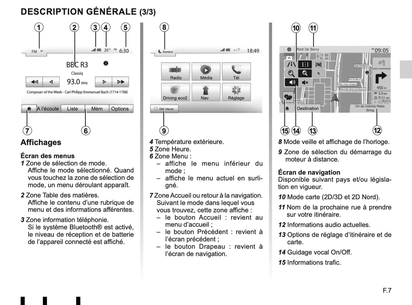 Renault Media-Nav Guide d'utilisation