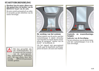 2004-2005 Renault Mégane Bedienungsanleitung | Niederländisch