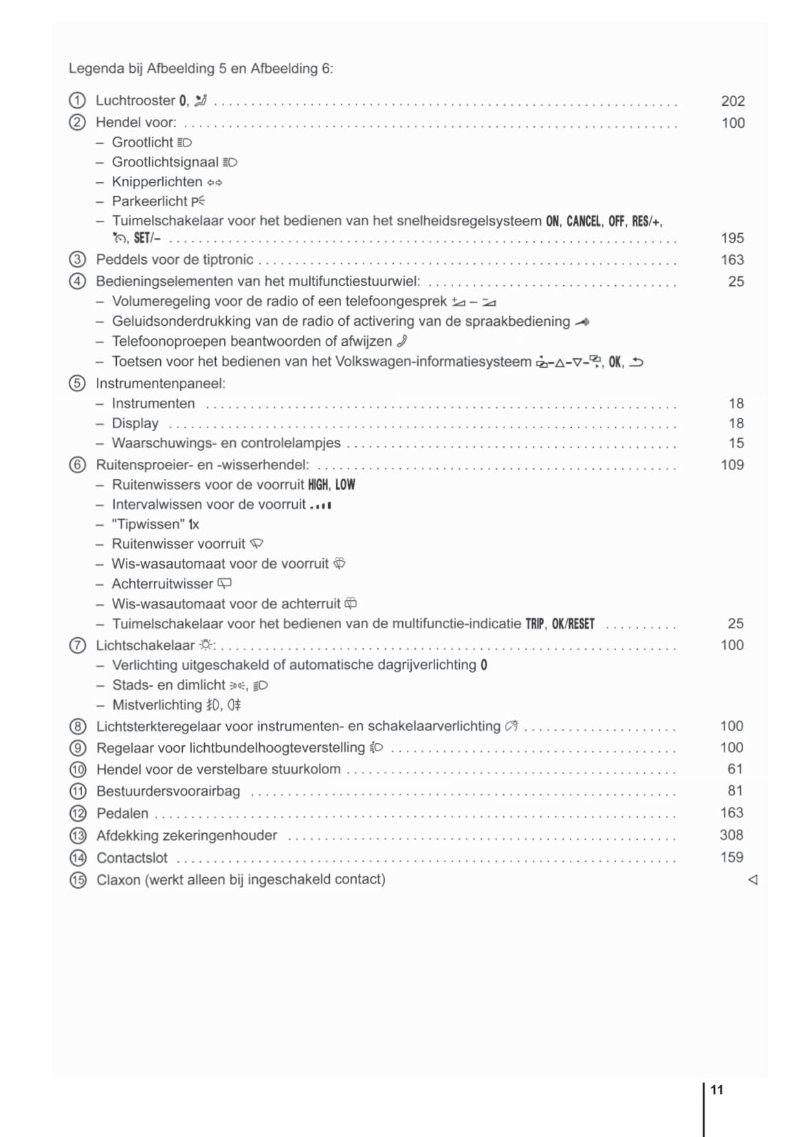 2009-2014 Volkswagen Polo Bedienungsanleitung | Niederländisch