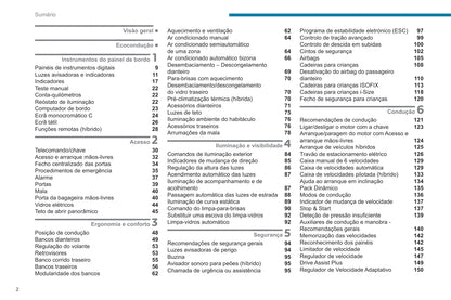 2019-2020 Peugeot 3008/5008/3008 Hybrid/3008 HYbrid4 Owner's Manual | Portuguese