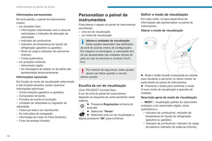 2019-2020 Peugeot 3008/5008/3008 Hybrid/3008 HYbrid4 Owner's Manual | Portuguese