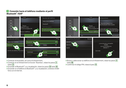 2017 Skoda Connect Owner's Manual | Spanish