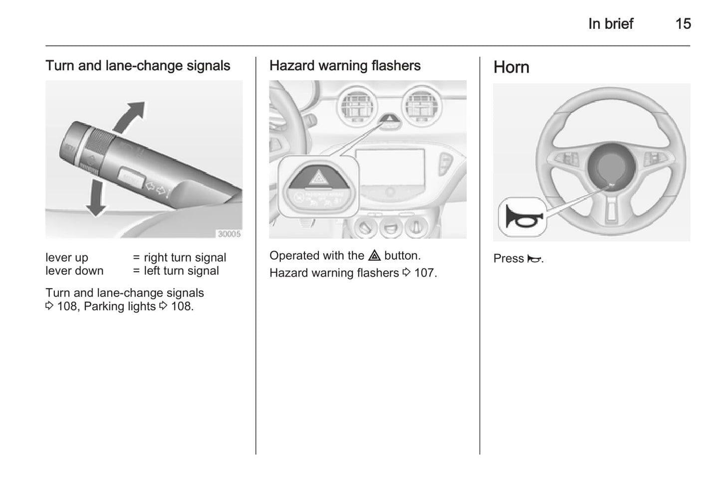 2014-2015 Opel Adam Bedienungsanleitung | Englisch