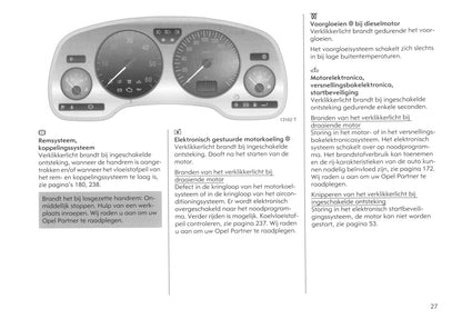 2000-2005 Opel Astra Owner's Manual | Dutch