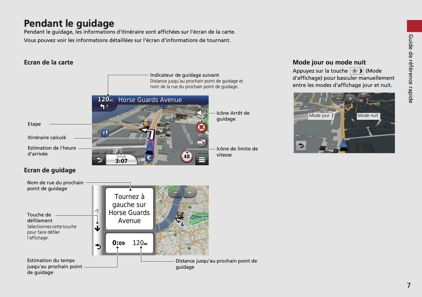 Honda HR-V Navi Guide d'utilisation 2018 - 2019