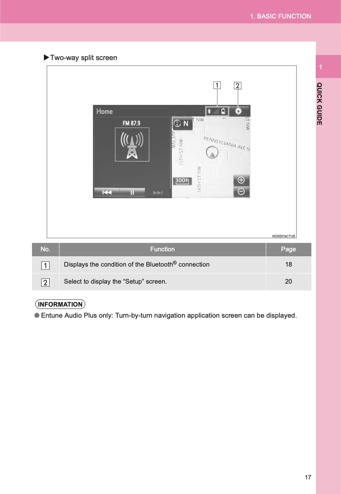 Toyota 4Runner Navigation And Multimedia System Owner's Manual 2013 - 2017