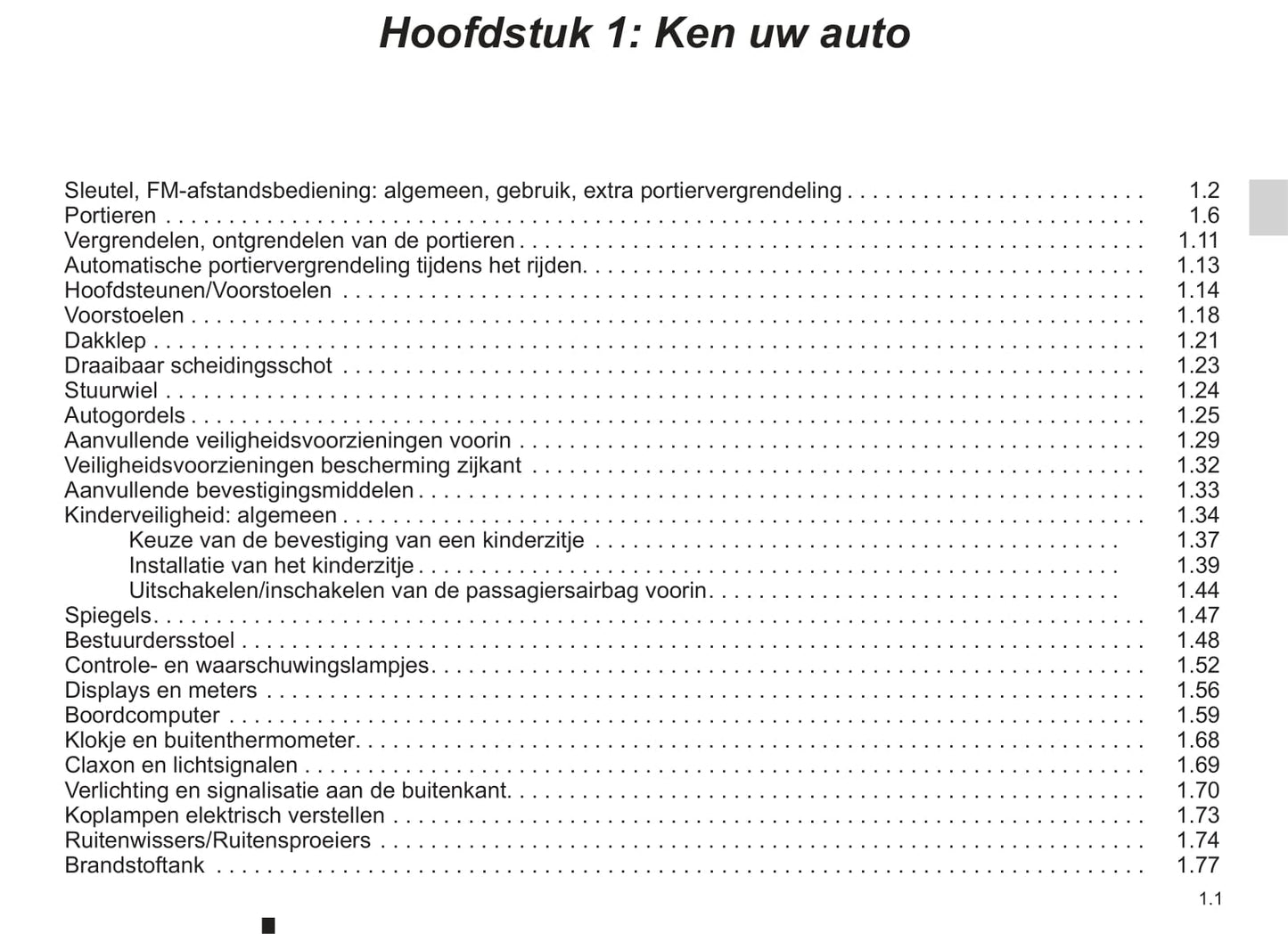 2013-2014 Renault Kangoo Bedienungsanleitung | Niederländisch