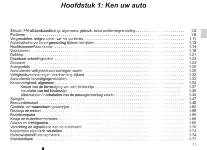 2013-2014 Renault Kangoo Bedienungsanleitung | Niederländisch