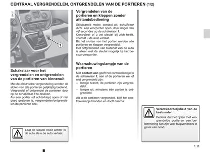 2013-2014 Renault Kangoo Bedienungsanleitung | Niederländisch