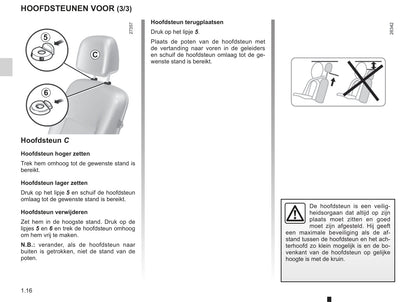 2013-2014 Renault Kangoo Owner's Manual | Dutch