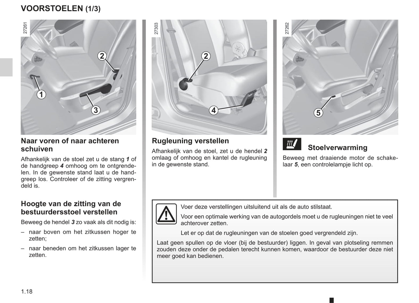 2013-2014 Renault Kangoo Owner's Manual | Dutch