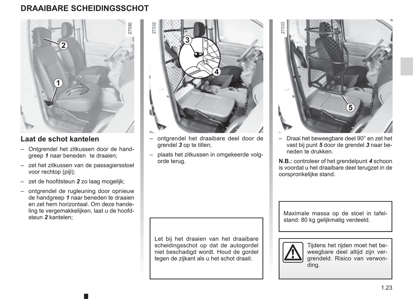 2013-2014 Renault Kangoo Bedienungsanleitung | Niederländisch