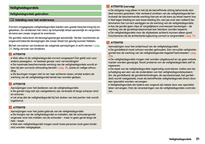 2018-2020 Skoda Fabia Bedienungsanleitung | Niederländisch