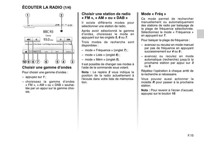 Renault Media-Nav Evolution Guide d'utilisation 2015