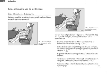 2008-2009 Seat Toledo Owner's Manual | Dutch