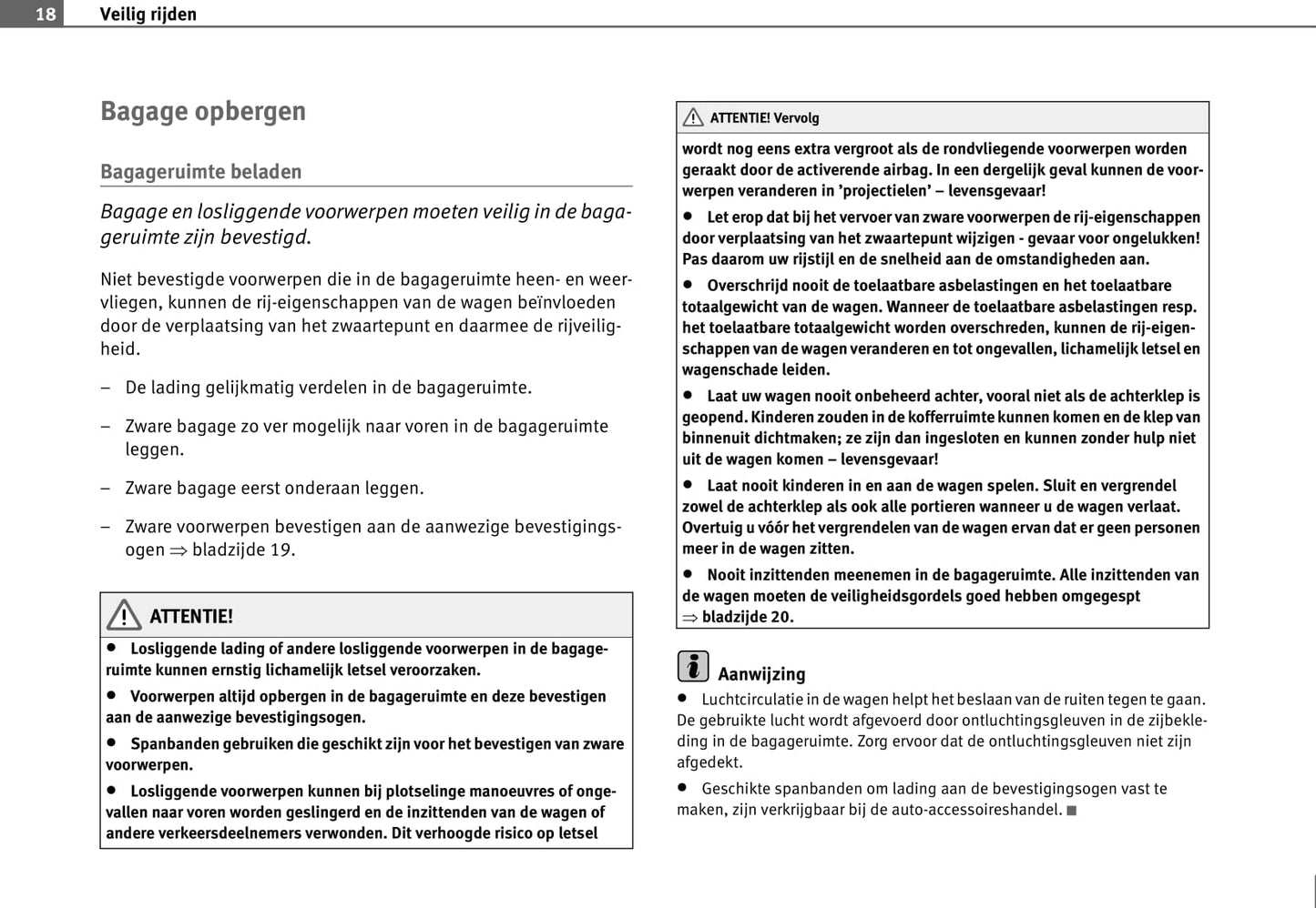 2008-2009 Seat Toledo Owner's Manual | Dutch