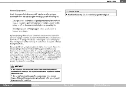 2008-2009 Seat Toledo Owner's Manual | Dutch