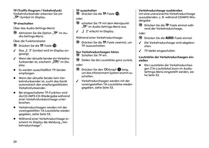 Opel CD 70 Navi Infotainment System Bedienungsanleitung 2004