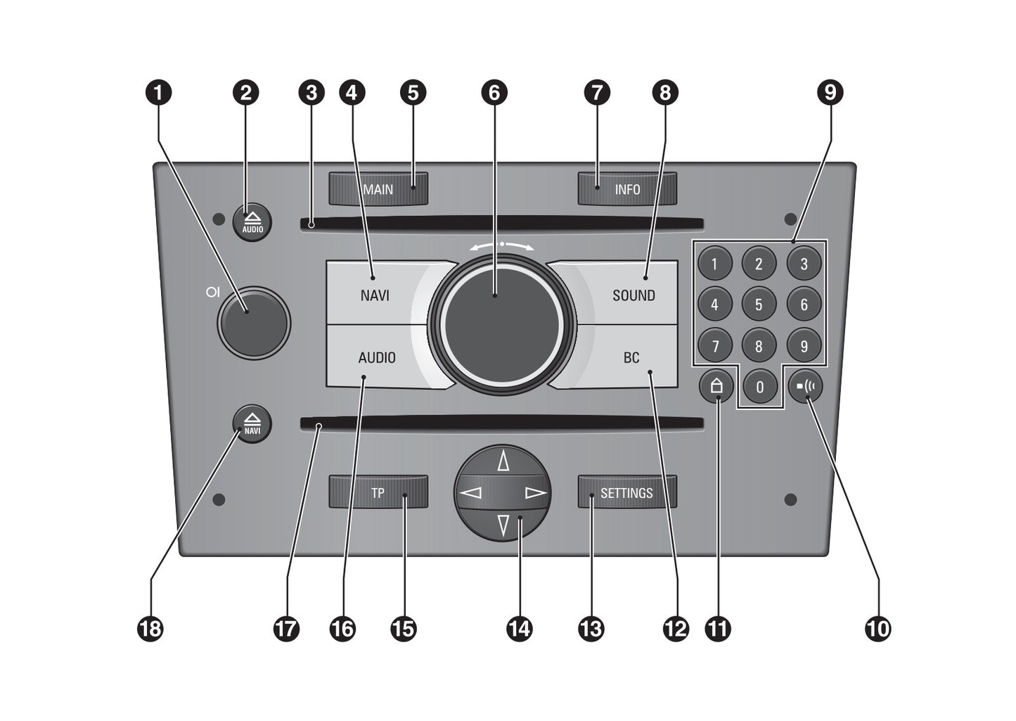 Opel CD 70 Navi Infotainment System Bedienungsanleitung 2004