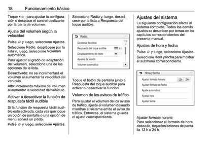 Opel Adam Manual de infoentretenimiento 2017 - 2019