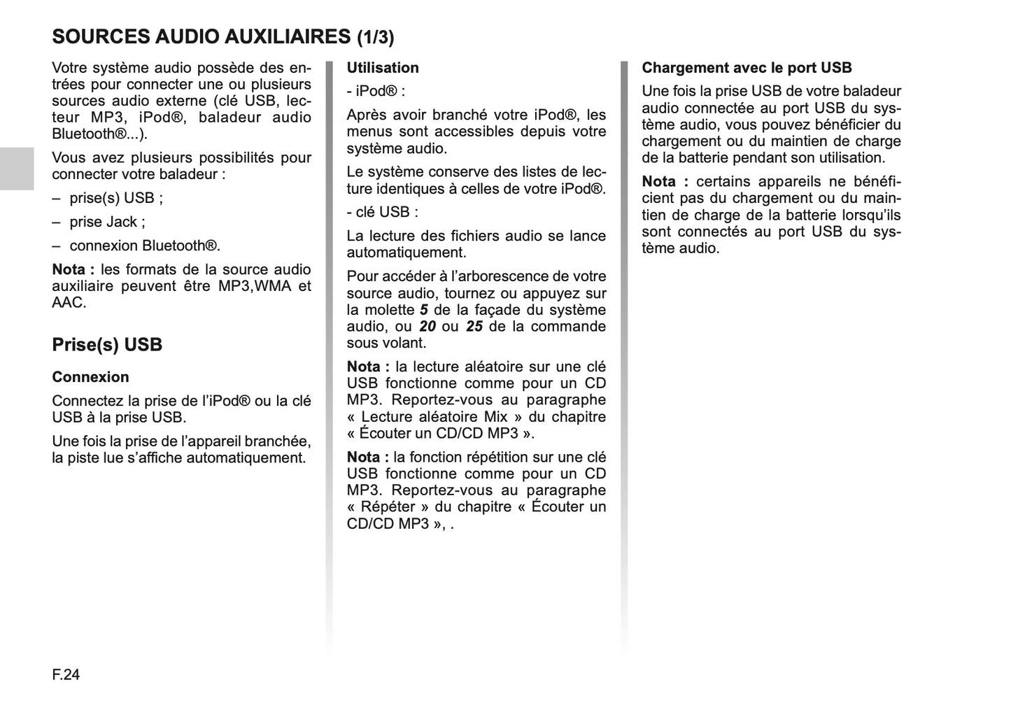 Renault Radio Connect R & GO Guide d'utilisation 2018