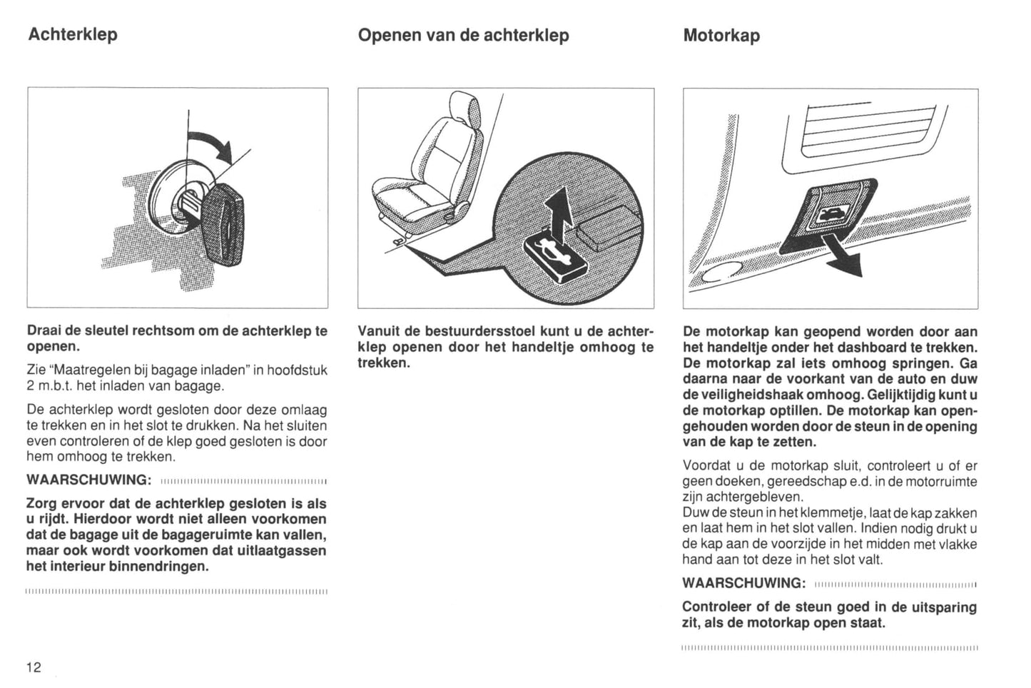 1990-1991 Toyota Starlet Owner's Manual | Dutch