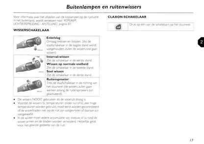 2002-2005 MG TF Bedienungsanleitung | Niederländisch