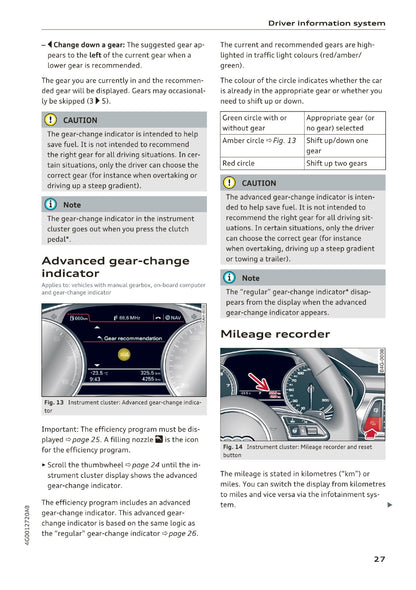 2014-2018 Audi A6 Bedienungsanleitung | Englisch