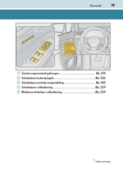 2017-2018 Lexus GS 300h/GS 450h Bedienungsanleitung | Niederländisch