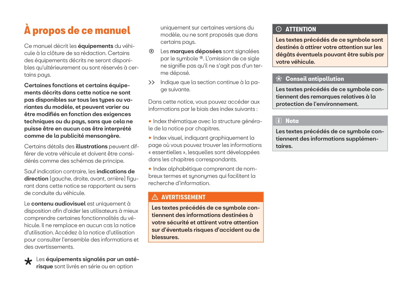 2019-2020 Seat Mii Electric Owner's Manual | French