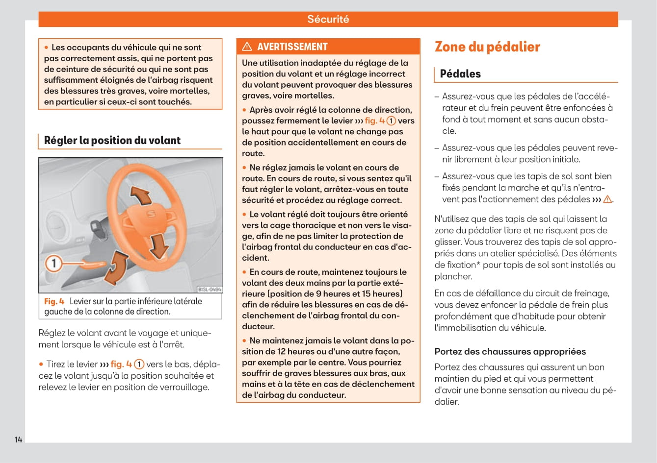 2019-2023 Seat Mii Bedienungsanleitung | Französisch