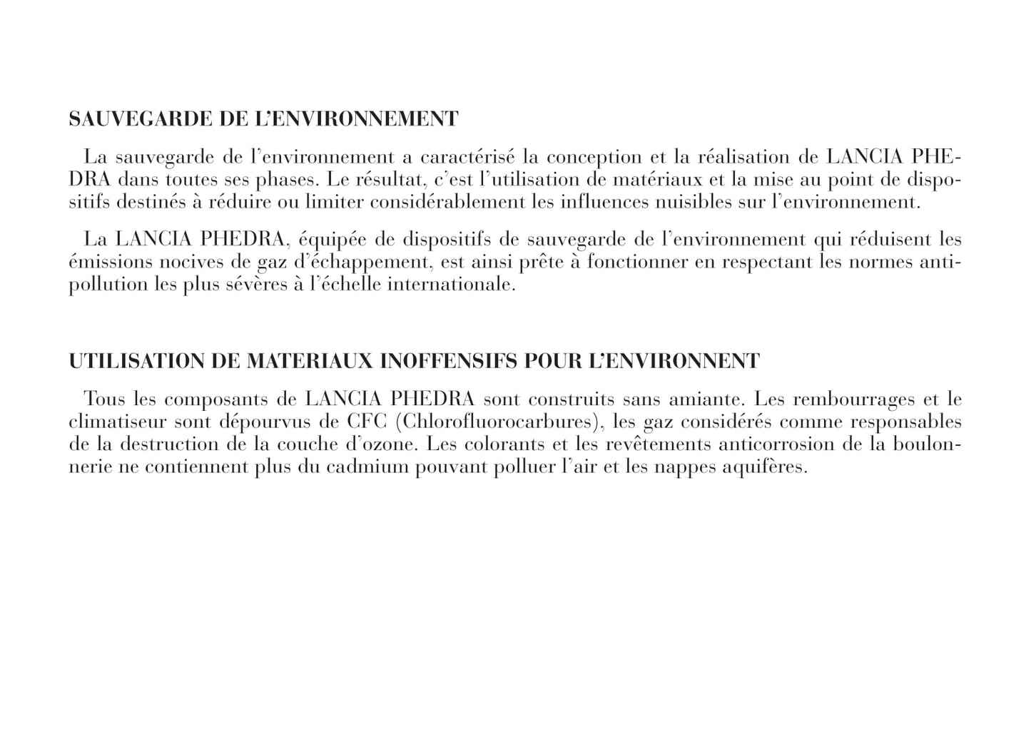 2008-2011 Lancia Phedra Bedienungsanleitung | Französisch