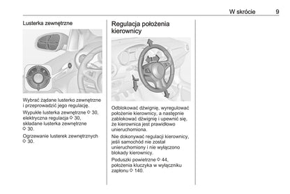 2016 Opel Adam Owner's Manual | Polish