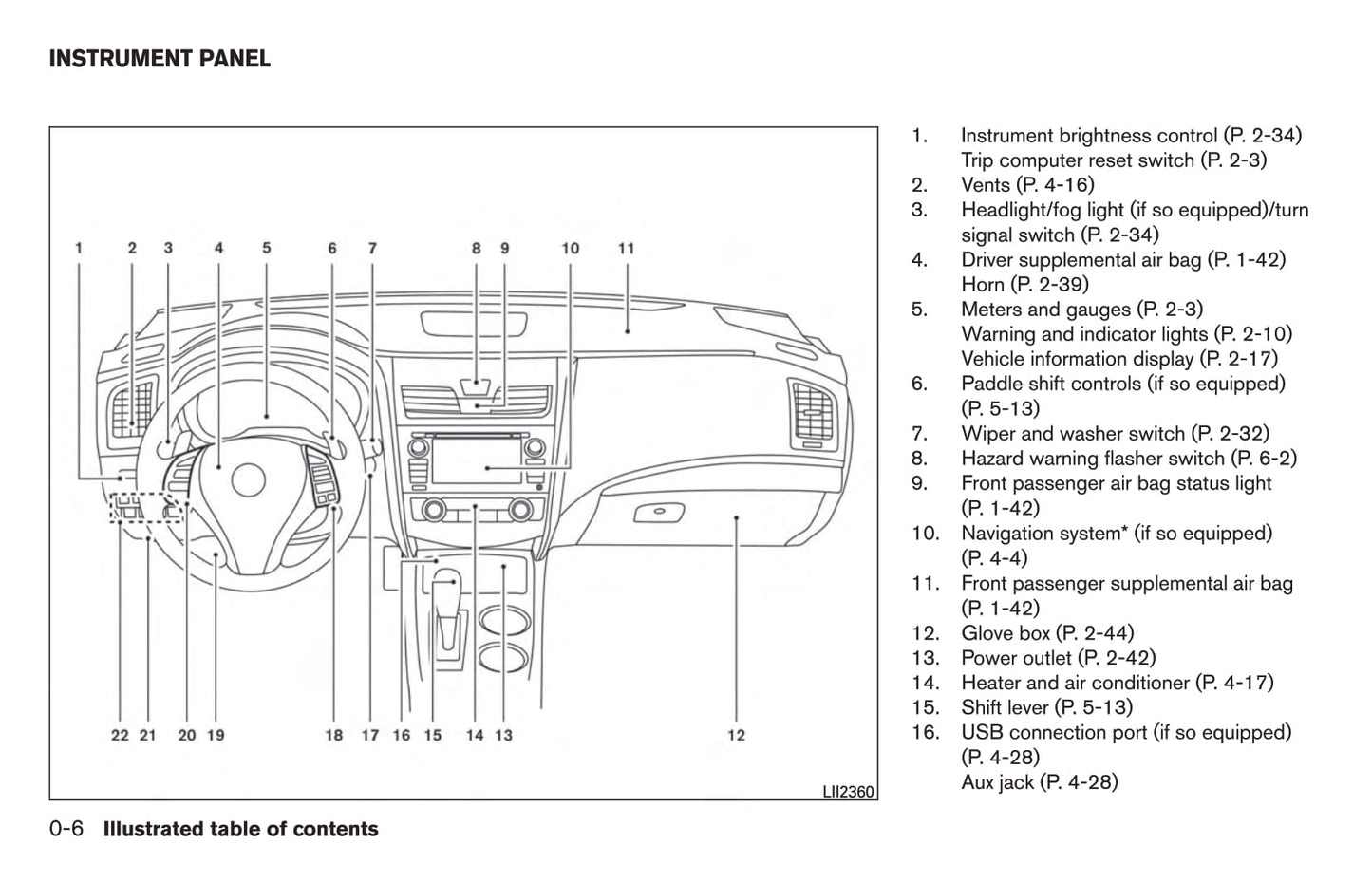 2017 Nissan Altima Sedan Owner's Manual | English