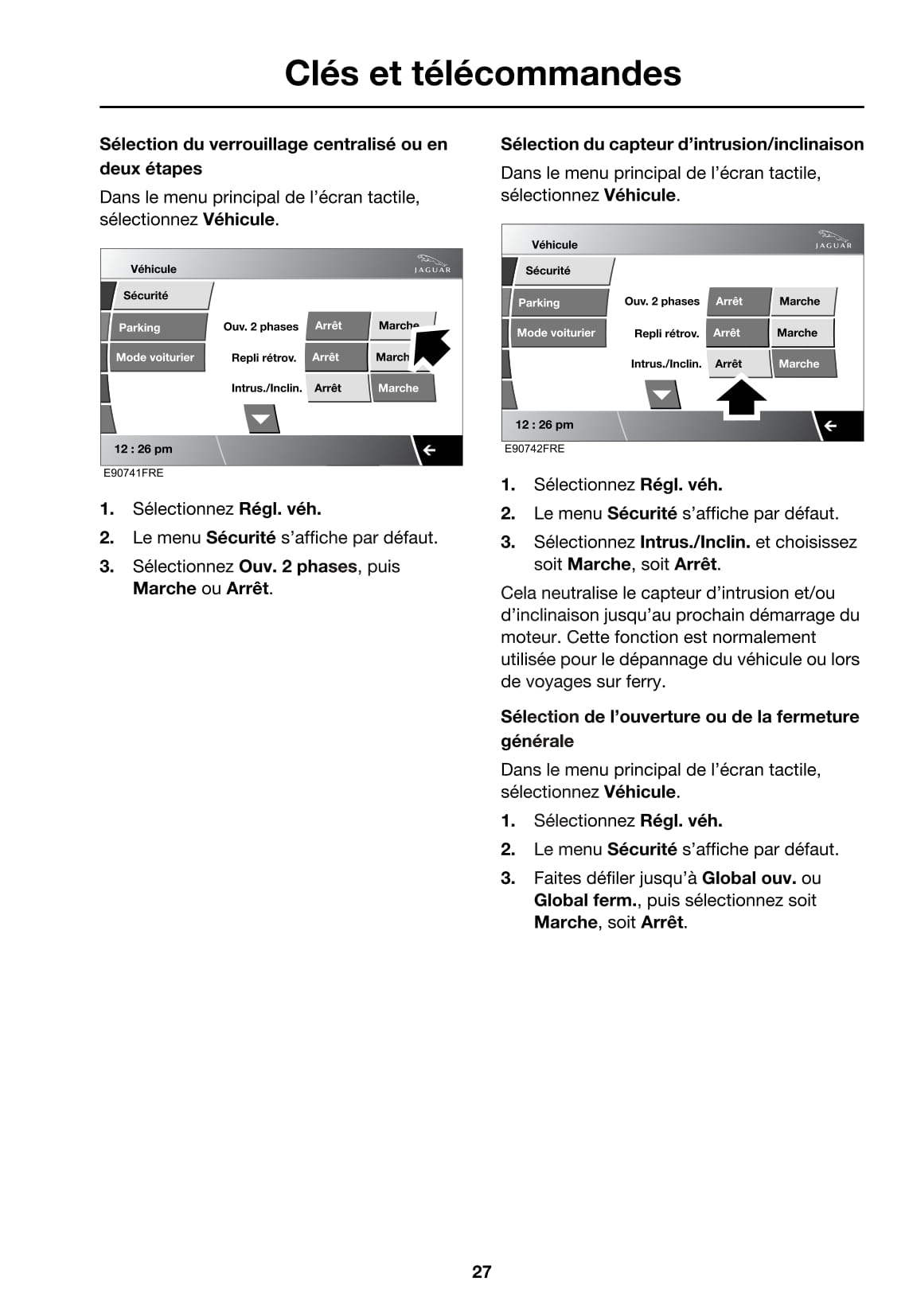 2008-2009 Jaguar XK Owner's Manual | French