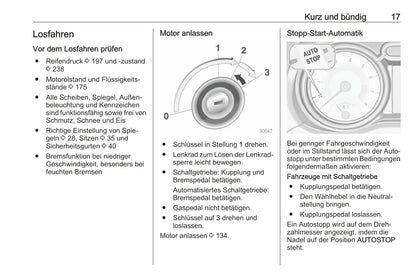 2018-2019 Opel Adam Owner's Manual | German