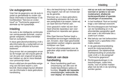 2018-2019 Opel Corsa Owner's Manual | Dutch