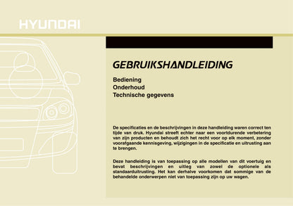 2017-2018 Hyundai ix20 Bedienungsanleitung | Niederländisch