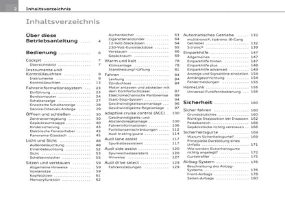 2007-2011 Audi A4 Bedienungsanleitung | Deutsch