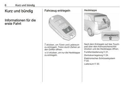 2017 Opel Crossland X Owner's Manual | German