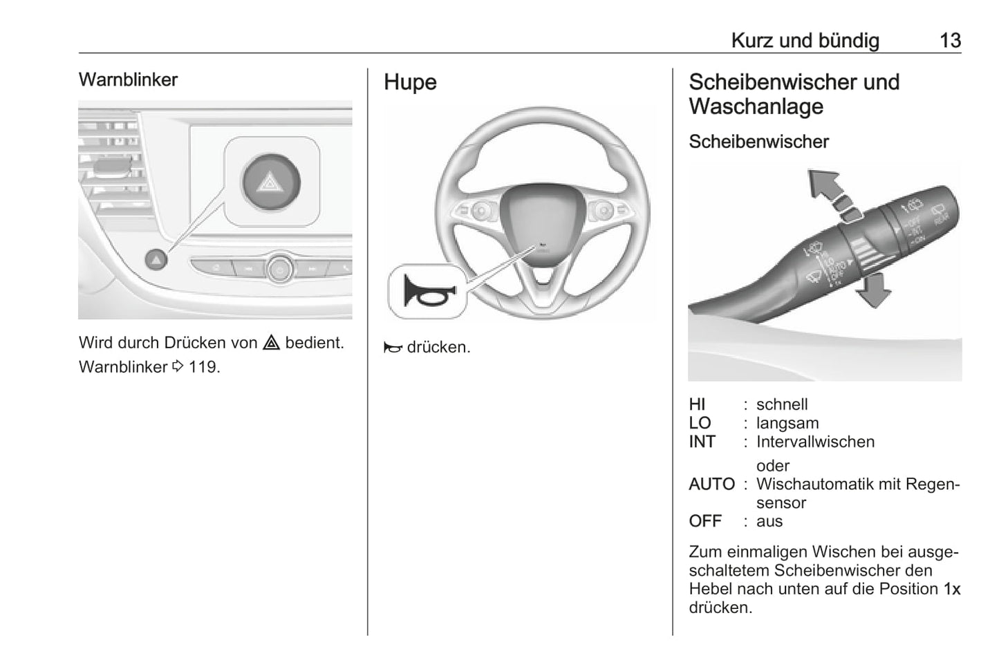 2017 Opel Crossland X Owner's Manual | German