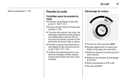 2010-2015 Opel Antara Owner's Manual | French