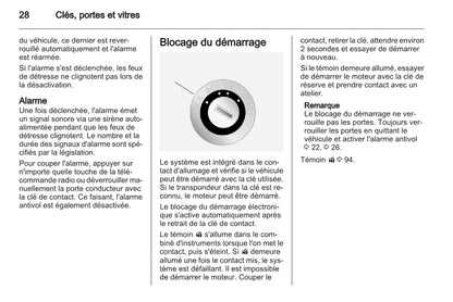 2010-2015 Opel Antara Owner's Manual | French