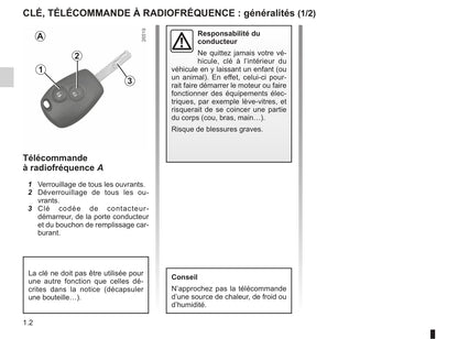 2013-2014 Renault Twingo Owner's Manual | French